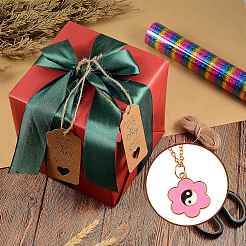 24 шт. 6 стильные подвески из светлого золотого сплава с эмалью&nbsp;ENAM-SZ0002-09