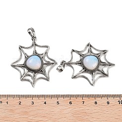 Подвески в виде паутины с опалитом&nbsp;G-Q163-09AS-09