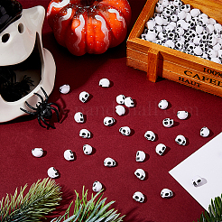 250 шт. Непрозрачные акриловые бусины&nbsp;OACR-DC0001-21-1