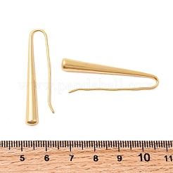 Серьги-капли из латуни&nbsp;X-EJEW-C158-01G