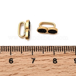 Подвески для часов со стразами из нержавеющей стали 304&nbsp;STAS-P431-39B-G