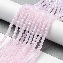 Имитация нефрита гальванических бисер пряди&nbsp;LS-GLAA-F029-J4mm-A02