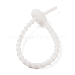 Силиконовые кабельные стяжки овальной формы&nbsp;AJEW-C034-03