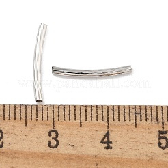 Латунные трубки изогнутой бисера&nbsp;KK-B120-01B-P