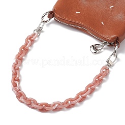 4 шт. 4-цветные акриловые цепочки для сумочек с декоративными цепочками&nbsp;AJEW-BA00178