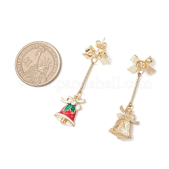 Сплав эмаль серьги&nbsp;EJEW-JE06564