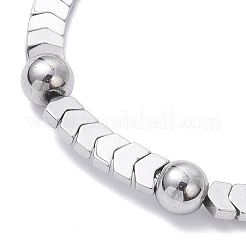 2 шт. немагнитные синтетические гематитовые бусины&nbsp;BJEW-JB12593