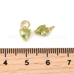 Латунные микро проложить кубического циркония подвески&nbsp;KK-P192-08-G10