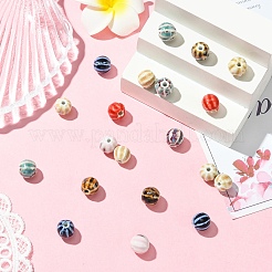 20шт фарфоровые бусины ручной работы&nbsp;PORC-YW0001-39A