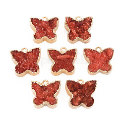 Естественно druzy агат подвески&nbsp;G-N326-126