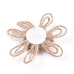 Аксессуары из плетеного льна&nbsp;DIY-WH0163-30