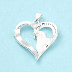 Рождественские латунные подвески со стразами и кристаллами RB-P036-01S