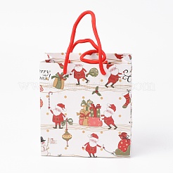 Рождественские тематические бумажные пакеты CARB-P006-06A-02