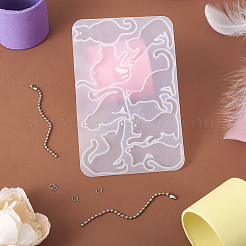 1 шт. силиконовая форма для подвески в виде кошки&nbsp;DIY-TA0006-20