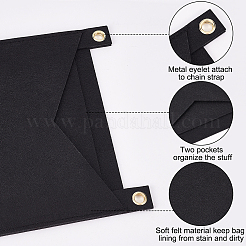 3 шт. 3-цветный войлочный органайзер для сумок&nbsp;PURS-WR0006-82C