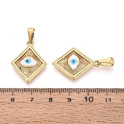 Подвески из нержавеющей стали 304 и эмали&nbsp;STAS-T072-77A-G