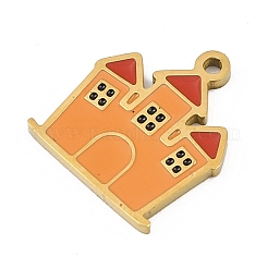 Подвески из эмалированной нержавеющей стали 304&nbsp;LS-FIND-I068-02G-01