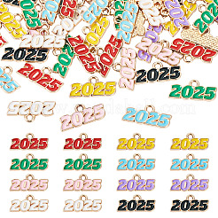 64шт 8 цвета сплава эмалевые подвески&nbsp;ENAM-PJ0001-14