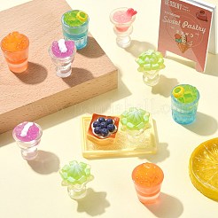 30 шт. 5 стиля декора из смолы&nbsp;DJEW-CJ0001-15