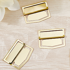 14 шт. закладки из нержавеющей стали для книг с зажимом для страниц&nbsp;AJEW-CP0009-29G