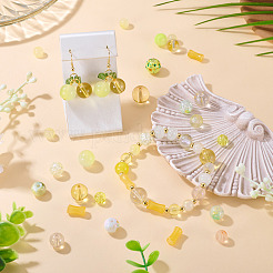 80 г прозрачных стеклянных бусин&nbsp;DGLA-TA0001-47D