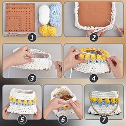 Квадратное дно фетрового мешка&nbsp;FIND-WH0139-373C-01