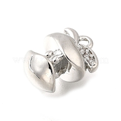 Латунные микро проложить кубического циркония подвески&nbsp;KK-C096-06P