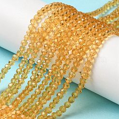 Прозрачные стеклянные бусины&nbsp;LS-EGLA-A035-T3mm-D04