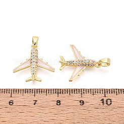 Латунные микро проложить кубического циркония подвески&nbsp;KK-T073-60A-G