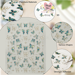 Наклейки для ногтей с рисунком бабочки&nbsp;MRMJ-WH20816-002