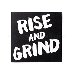 61шт вдохновляющие водонепроницаемые самоклеящиеся бумажные наклейки&nbsp;DIY-F108-04