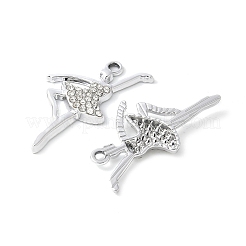 Сплава кристалла горный хрусталь подвески&nbsp;PALLOY-E775-18P