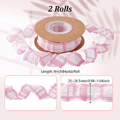 Полиэстеровые тартановые ленты&nbsp;SRIB-WH0011-348A