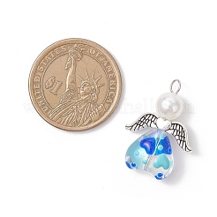 Подвески из стеклянной эмали&nbsp;PALLOY-JF04137-02