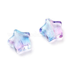 Гальванические стеклянные бусины&nbsp;EGLA-E059-G11