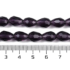 Прозрачные стеклянные бусины&nbsp;LS-EGLA-N013-T6mm-D06