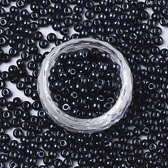 Непрозрачные стеклянные бусы&nbsp;SEED-S040-07A-01