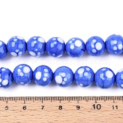 Бусы лэмпворк ручной работы&nbsp;LAMP-N028-21G