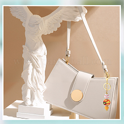 24 шт. застежки для брелка из сплава&nbsp;KEYC-SC0001-82G