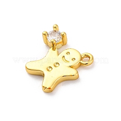 Реечное покрытие латунь с подвесками из кубического циркония&nbsp;KK-Q010-13G