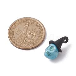 Подвески из синтетической бирюзы&nbsp;X1-PALLOY-TA00114