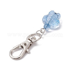 Подвеска из прозрачного стекла в виде морской черепахи&nbsp;HJEW-JM02262