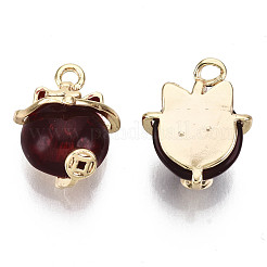 Кулоны из эмалированной латуни&nbsp;KK-N231-150-NF