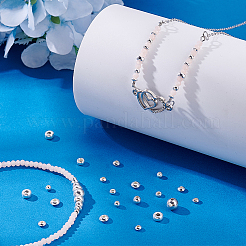 60шт 9 стиля 925 бусины из стерлингового серебра&nbsp;STER-PH0003-29