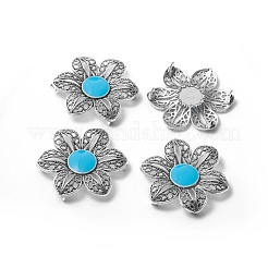 Многожильные звенья из сплава с антикварным посеребренным покрытием&nbsp;ENAM-L030-K01-AS