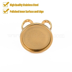 201 фурнитура для манжетного кольца из нержавеющей стали&nbsp;STAS-S080-040E-G