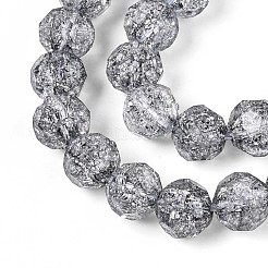 Прозрачные треск стекла бисер нитей&nbsp;X-GLAA-N053-8mm-02