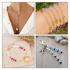 100 шт. набор из 2-х цветных карабинов из нержавеющей стали 304&nbsp;STAS-YS0001-26A