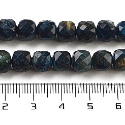 Натуральные нити из окрашенных тигровым глазом бусин&nbsp;LS-G-H028-A01-03