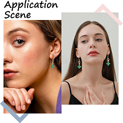 10шт латунные подвески с микропаве и кубическим цирконием&nbsp;KK-BBC0020-41